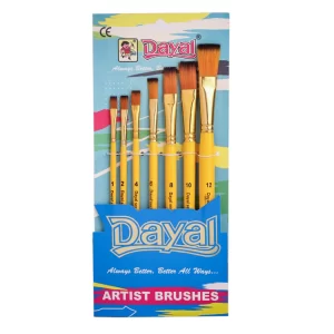 Dayal Flat Brush Set of 7