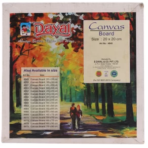 Dayal Canvas Board 20cm X 20cm