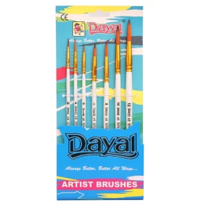 Dayal Round Brush Set of 7